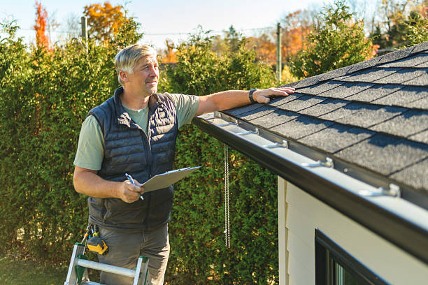 Professional Commercial Roofing technician working in Powers, OR
